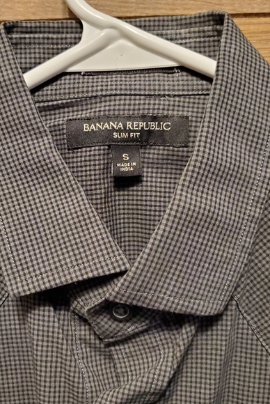 Banana Republic men's snap up dress shirt - Picture 2 of 3